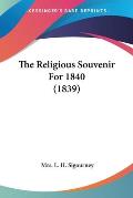 The Religious Souvenir for 1840 (1839)