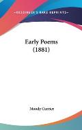 Early Poems (1881)