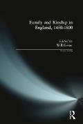 Family & Kinship In England 1450 1800