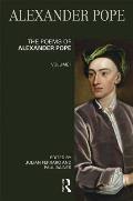 The Poems of Alexander Pope: Volume One: - Volume I -