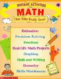 Instant Activities For Math That Kids Really Love Grades 3 6