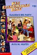 Babysitters Club 123 Claudias Big Party