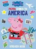Peppa Comes to America Sticker Book Peppa Pig