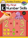 My First Number Skills Pre K Number Workbook
