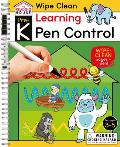 Learning Pen Control Pre K Wipe Clean Workbook