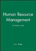 Human Resource Management: An Introduction