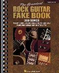 Greatest Rock Guitar Fake Book