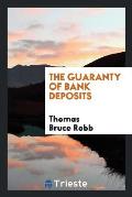 The Guaranty of Bank Deposits