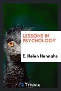 Lessons in Psychology