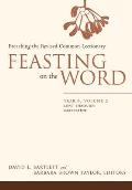 Feasting on the Word Year B volume 2 Preaching the Revised Common Lectionary