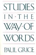Studies In The Way Of Words