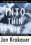 Into Thin Air A Personal Account of the Mount Everest Disaster - Signed Edition
