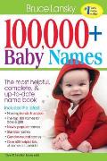 100000 Baby Names The Most Complete Book