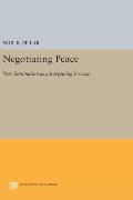 Negotiating Peace: War Termination as a Bargaining Process
