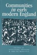 Communities in Early Modern England
