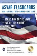 ASVAB Armed Services Vocational Aptitude Battery Flashcard Book