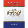 American History Land of Liberty: Teacher's Guide, Books 1 & 2 2006