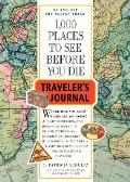 1000 Places to See Before You Die Travelers Journal