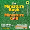 Miniature Book of Miniature Golf with 2 Balls & a Putter