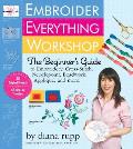 Embroider Everything Workshop The Beginners Guide to Cross Stitch Needlepoint Applique & More