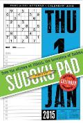 Sudoku Page-A-Day Notepad and 2015 Calendar