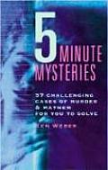 5 Minute Mysteries 37 Challenging Cases
