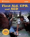 First Aid, CPR, and AED, Standard||||FIRST AID, CPR & AED STANDARD 5E (R6)