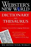 Webster's New World Dictionary and Thesaurus, 2nd Edition (Paper Edition)