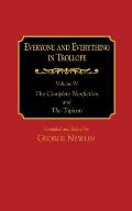 Everyone and Everything in Trollope: V. 1-4