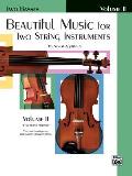 Beautiful Music for Two String Instruments Book 2 2 Basses