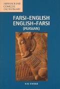 Farsi English English Farsi Concise Dictionary Persian