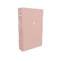 Niv, the Woman's Study Bible, Cloth Over Board, Pink, Full-Color, Thumb Indexed: Receiving God's Truth for Balance, Hope, and Transformation