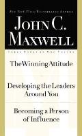 Maxwell 3 In1 Special Edition The Winning Attitude Developing the Leaders Around You Becoming a Person of Influence