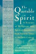 Quotable Spirit A Treasury Of Religiou
