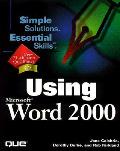 Using Microsoft Word 2000