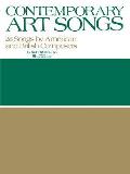 Contemporary Art Songs: 28 by British and American Composers: Voice and Piano