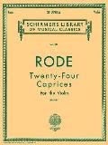 24 Caprices: Schirmer Library of Classics Volume 231 Violin and Piano