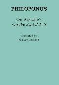 On Aristotle's on the Soul 2.1-6
