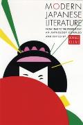 Modern Japanese Literature From 1868 To