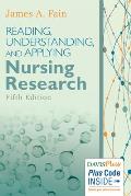 Reading Understanding & Applying Nursing Research