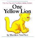 One Yellow Lion: Fold-Out Fun with Numbers, Colors, Animals