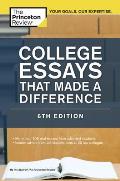 College Essays That Made a Difference 6th Edition