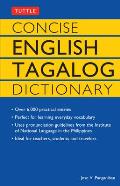 Concise English Tagalog Dictionary Concise English Tagalog Dictionary