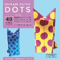 Origami Paper - Dots - 6 3/4 - 49 Sheets: Tuttle Origami Paper: Origami Sheets Printed with 8 Different Patterns: Instructions for 6 Projects Included