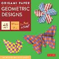 Origami Paper - Geometric Designs - 6 3/4 - 49 Sheets: Tuttle Origami Paper: Origami Sheets Printed with 6 Different Patterns: Instructions for 6 Proj