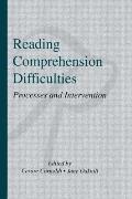 Reading Comprehension Difficulties Processes & Intervention