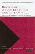 Review of Adult Learning and Literacy: Connecting Research, Policy, and Practice