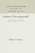 Dobson's Encyclopaedia: The Publisher, Text, and Publication of America's First Britannica, 1789-183