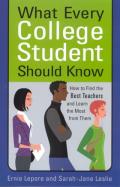 What Every College Student Should Know: How to Find the Best Teachers and Learn the Most from Them