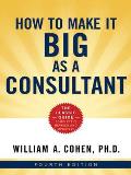 How To Make It Big As A Consultant 4th Edition